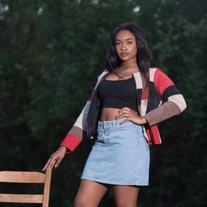 Vintage Karen Arnold Color Block Jacket